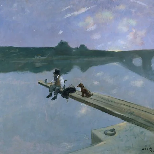 The Fisherman, 1884, Oil on canvas