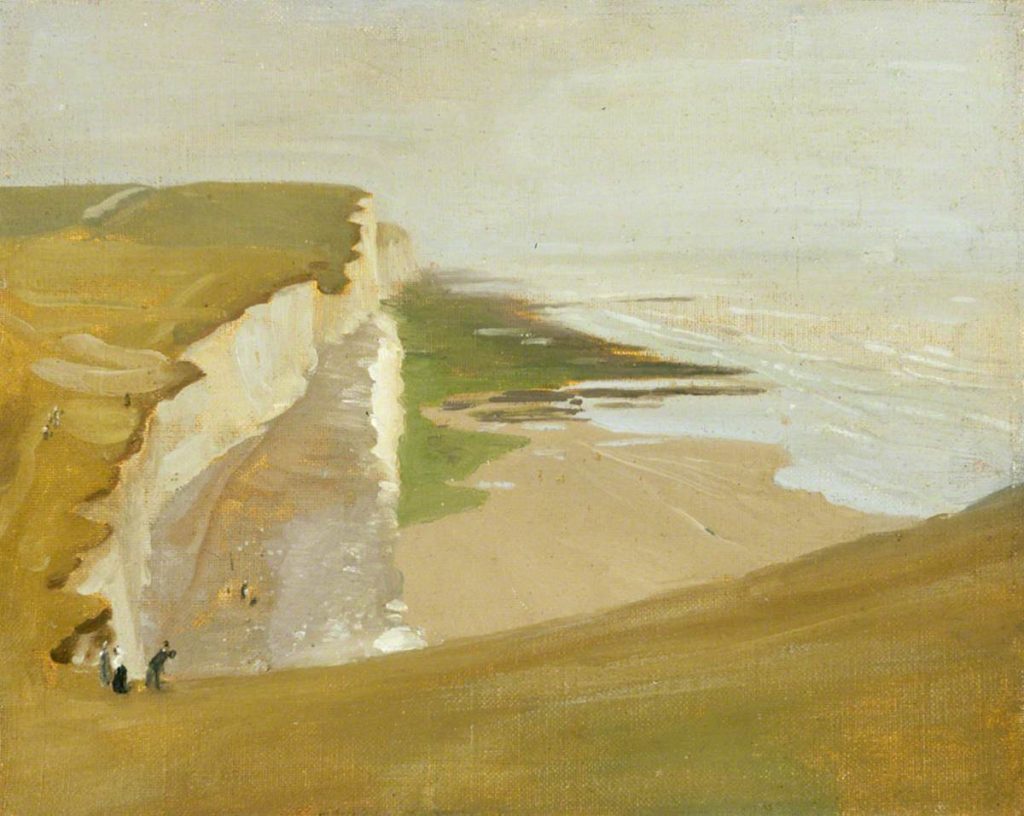 Nicholson, William, 18721949; Cliffs at Rottingdean Southampton City